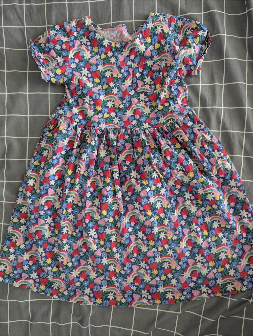 Boden strawberries dress